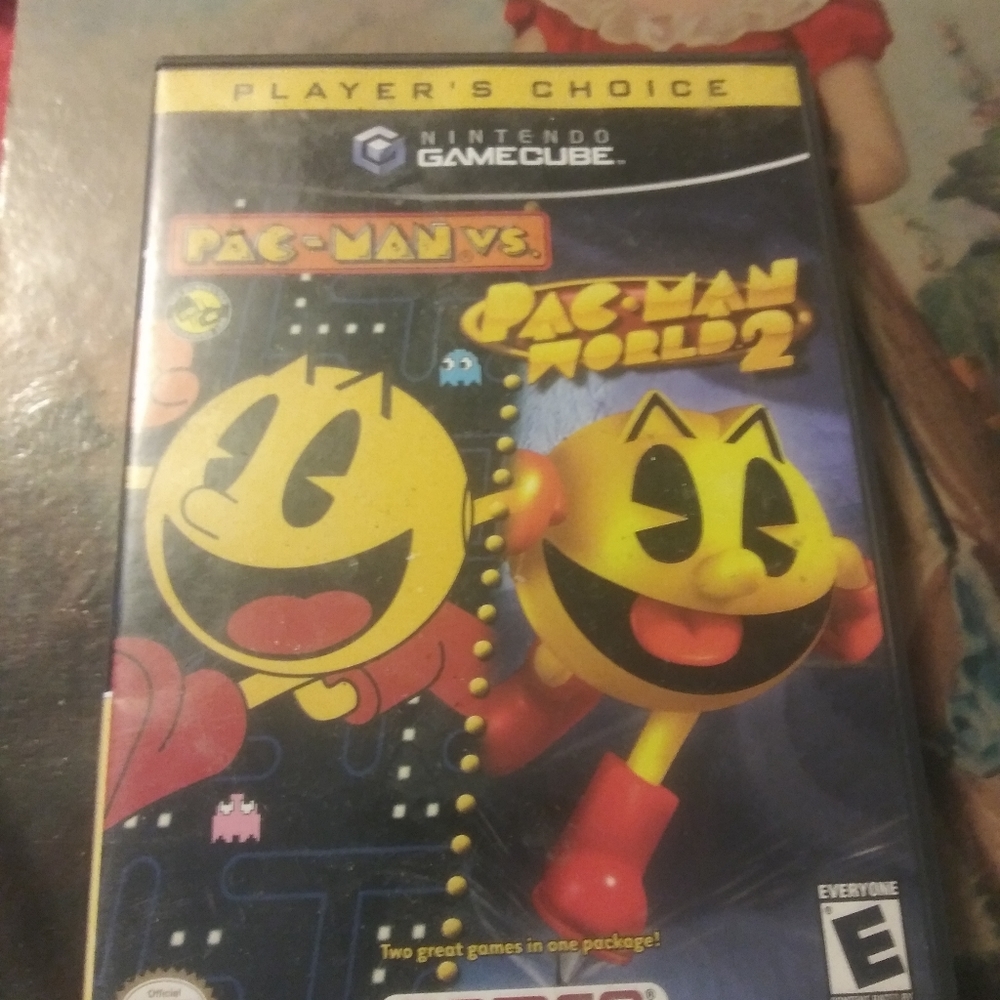 Nintendo game cube pacman vs pacman world 2